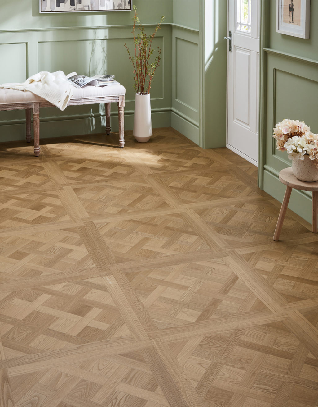 Signature Versailles Tile - Meadow Oak
