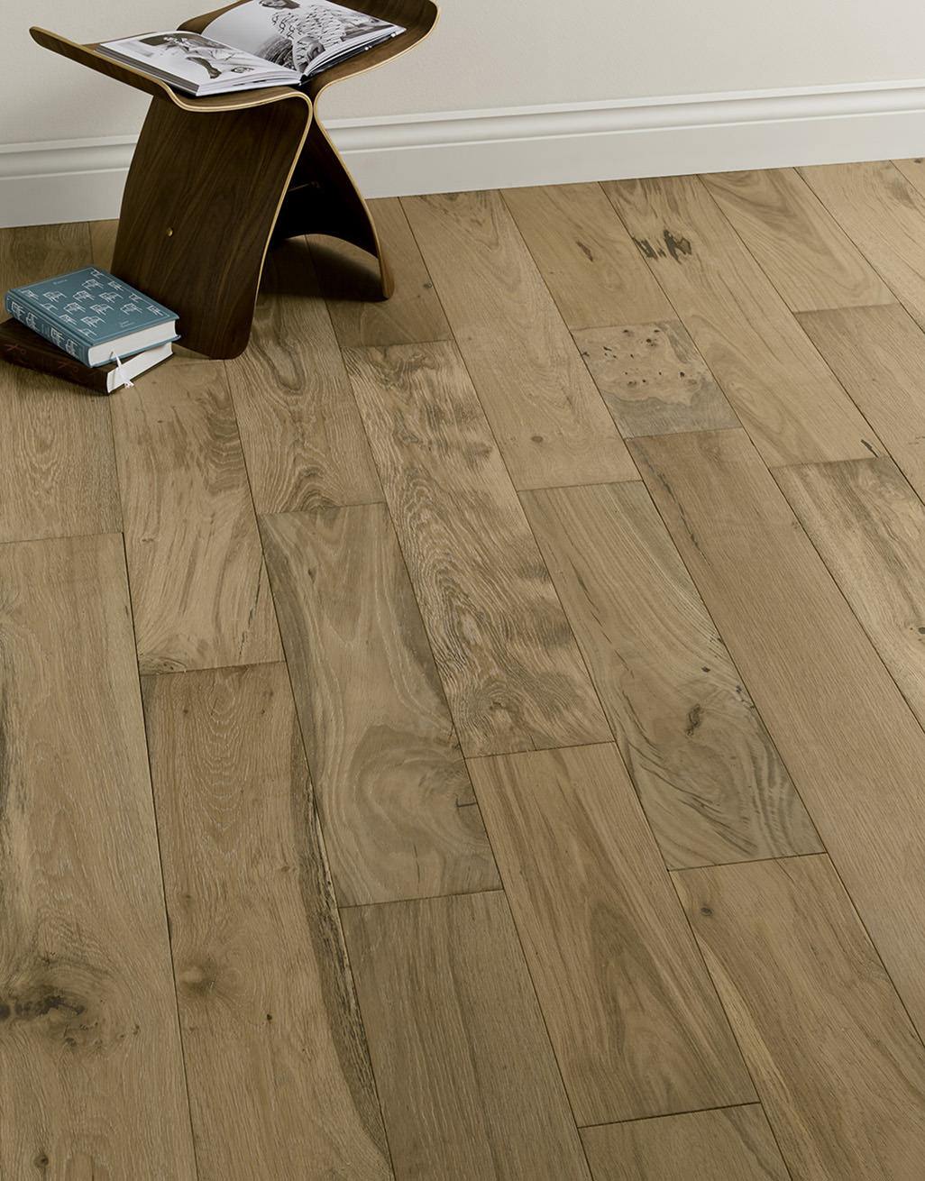 Loft Bavarian Oak Brushed Oiled & Smoked Engineered Wood Flooring