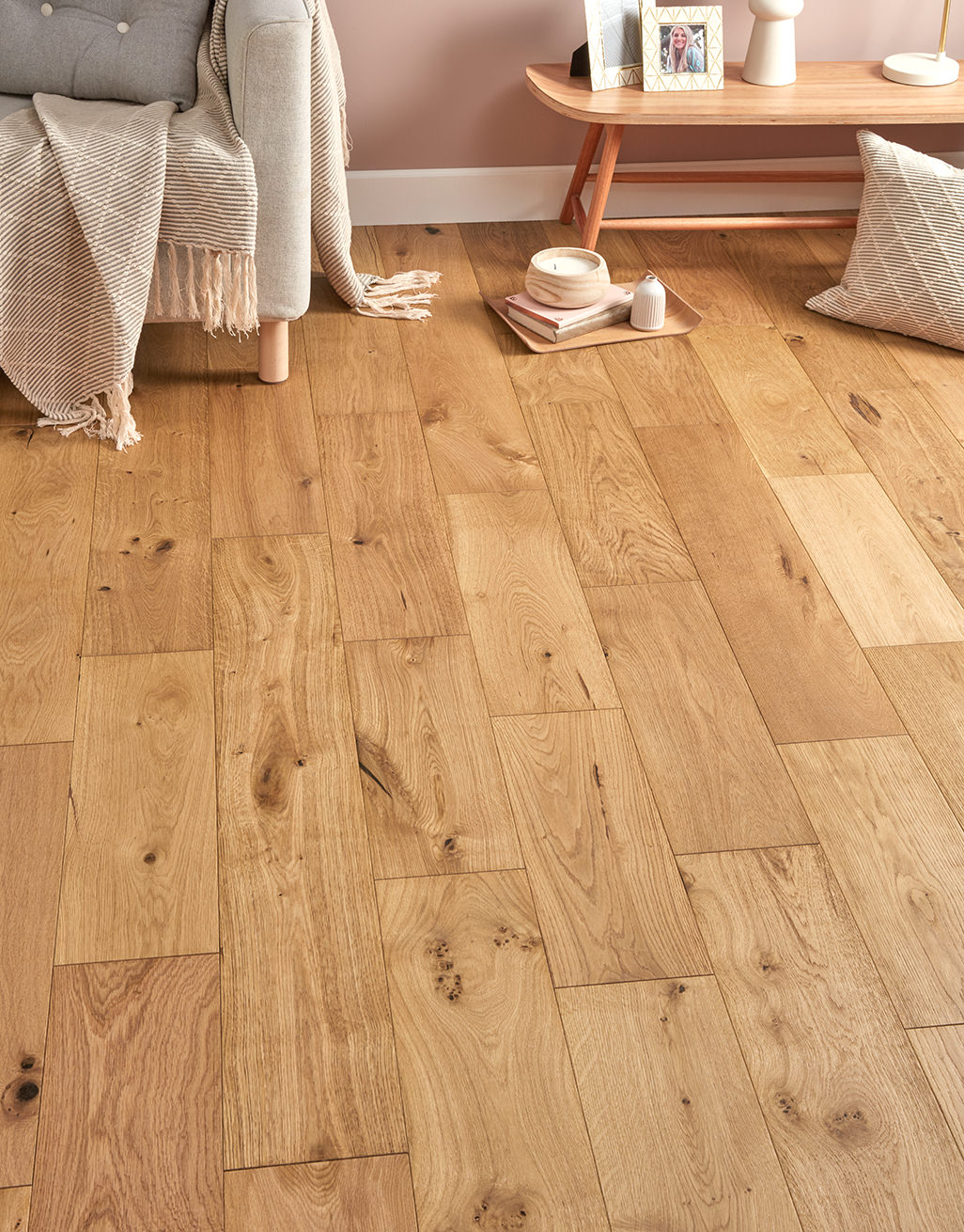 Natural Vintage Oak Brushed & Oiled Engineered Wood