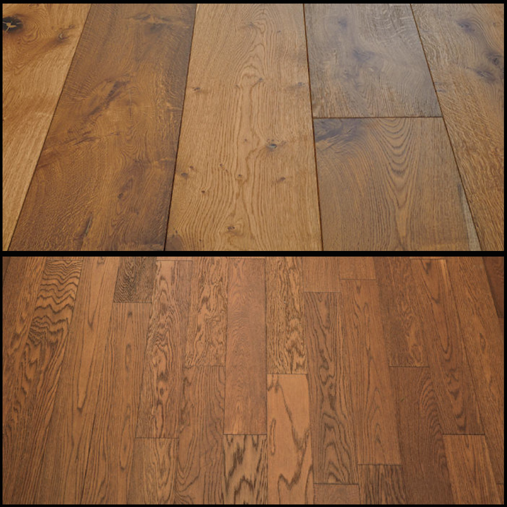 Wide or Narrow Wood Planks