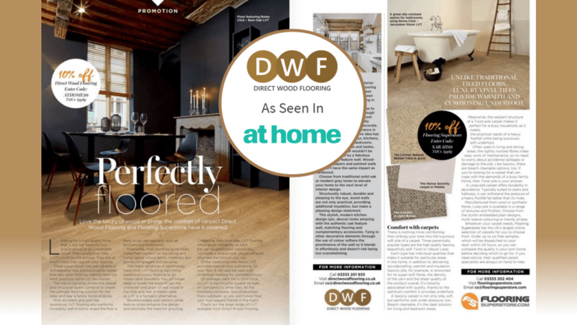 Direct Wood Flooring Featured in At Home with Sarah Beeny Magazine
