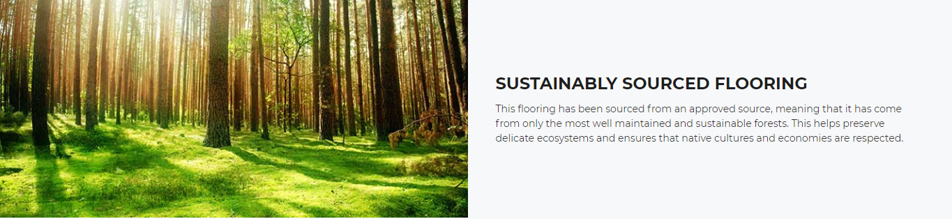 Sustainably Sourced Flooring
