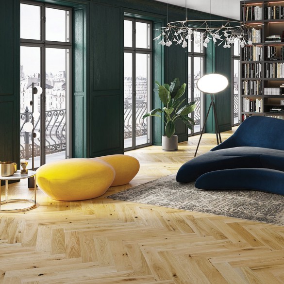 Marylebone Apollo Champagne Oak Brushed & Oiled Engineered Wood Flooring