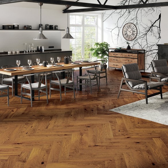 Marylebone Rich Toffee Oak Engineered Wood Flooring