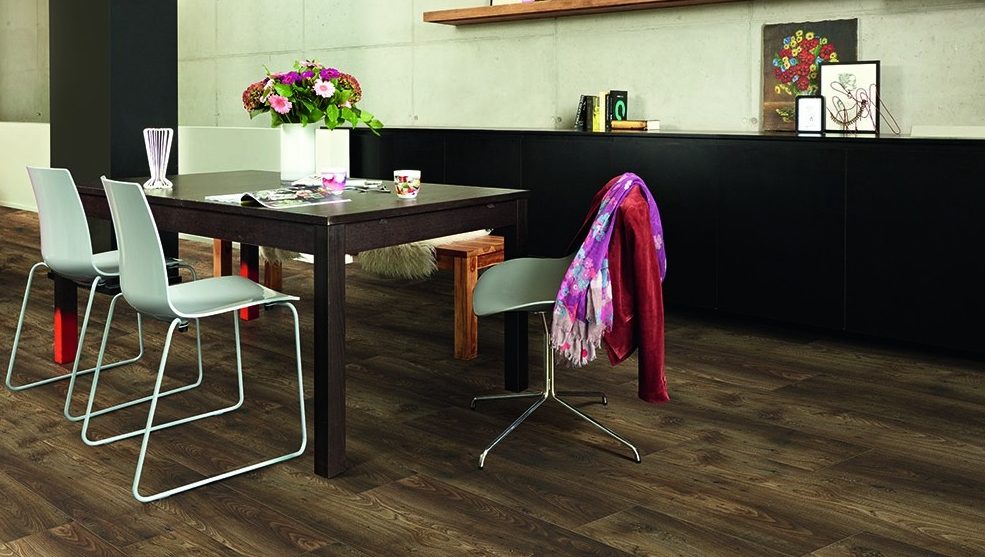 Quattro Vintage Gunsmoke Chestnut Laminate Flooring