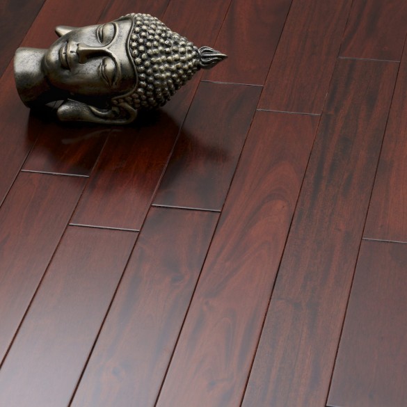 Royal Mahogany Narrow Solid Wood Flooring - Pinterest October