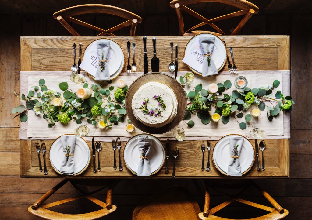 Setting the Table for Family Dinner 