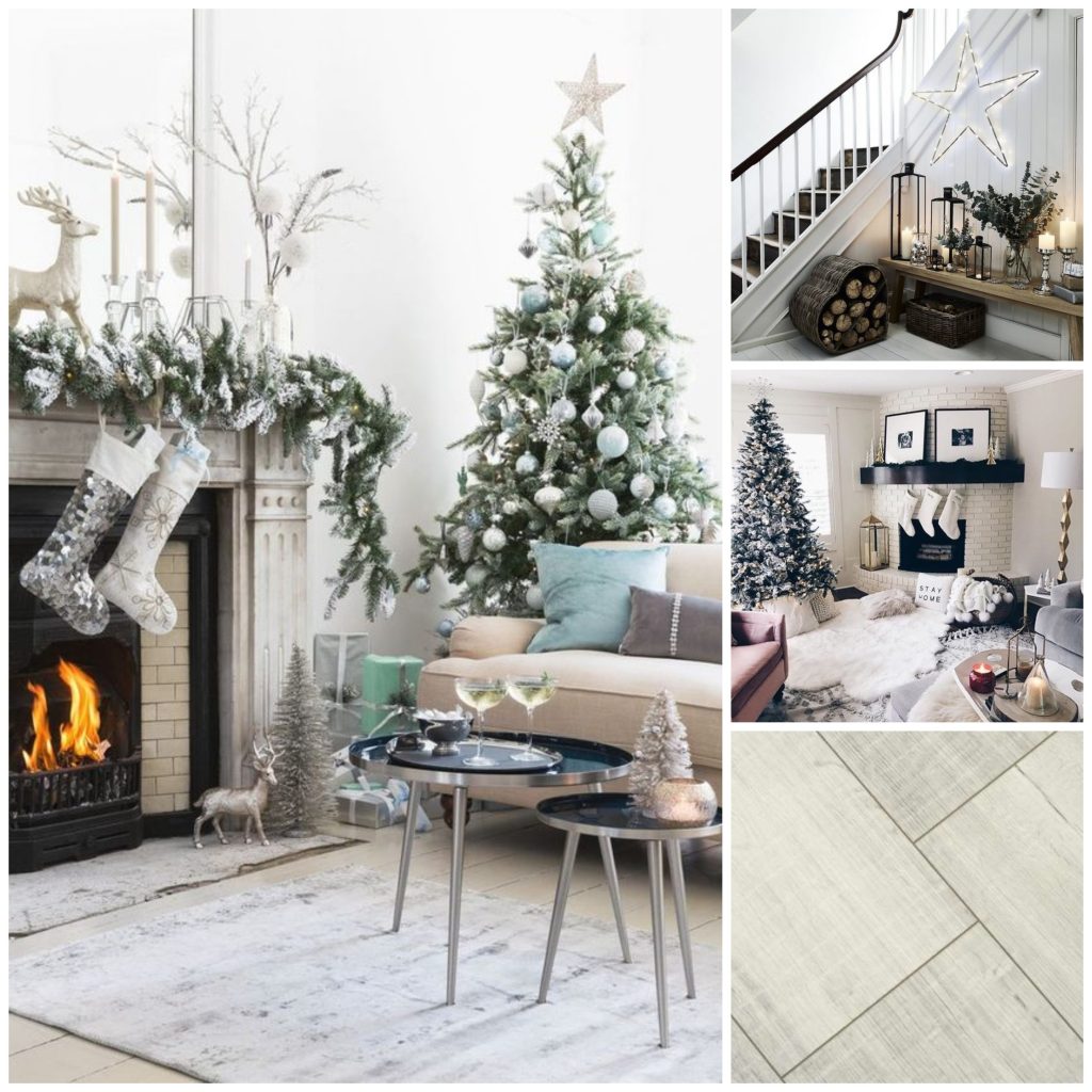 White Festive Interior Design