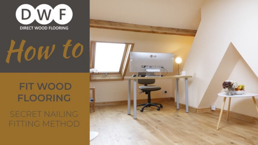 How to Fit Wood Flooring Using Secret Nailing: How-To Video