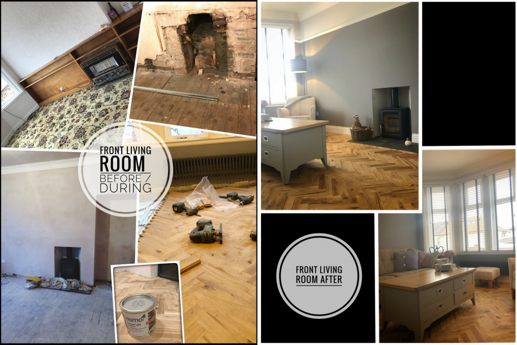 James and Steph's Front Living Room Transformation - Direct Wood Flooring