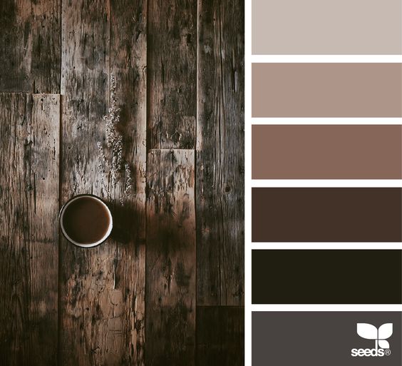 Rustic color clearance palette