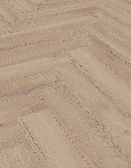Elegant Oak Herringbone Laminate Flooring