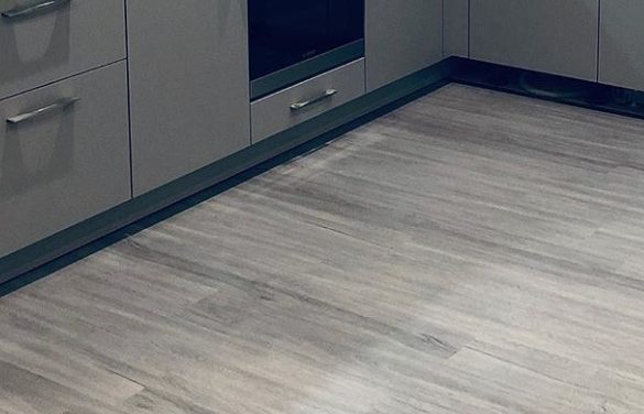 Turin Click Dark Grey Oak Luxury Vinyl Tiles