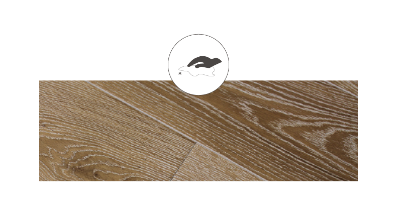 hand carved engineered wood flooring