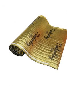 roll of timberlay gold underlay