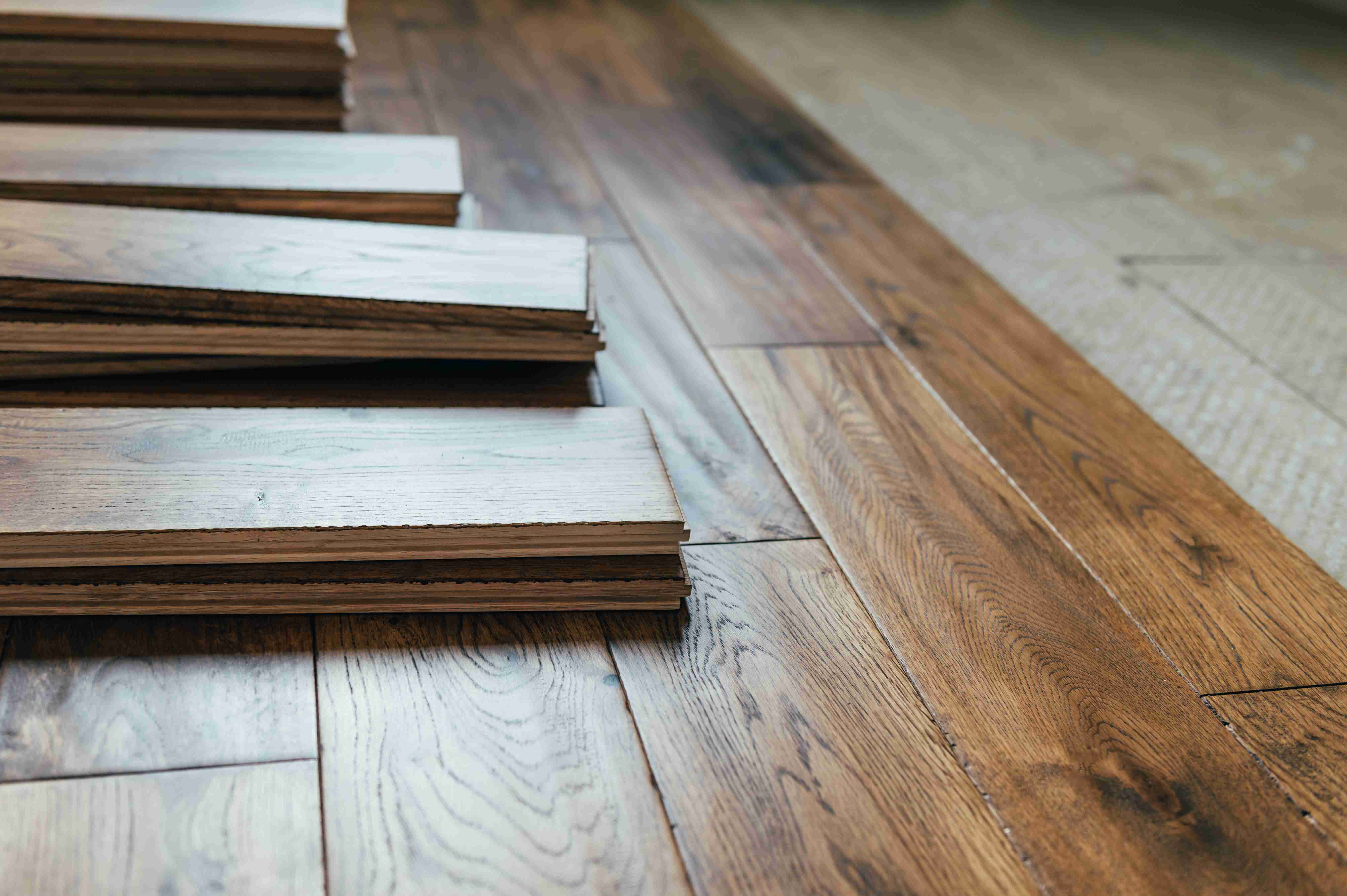 Wood flooring vs Laminate Flooring