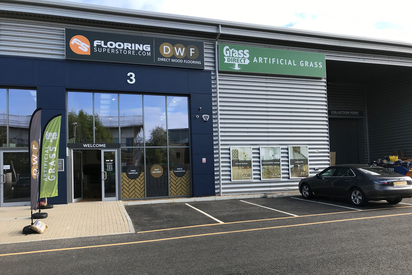 Direct Wood Flooring Bracknell Outside