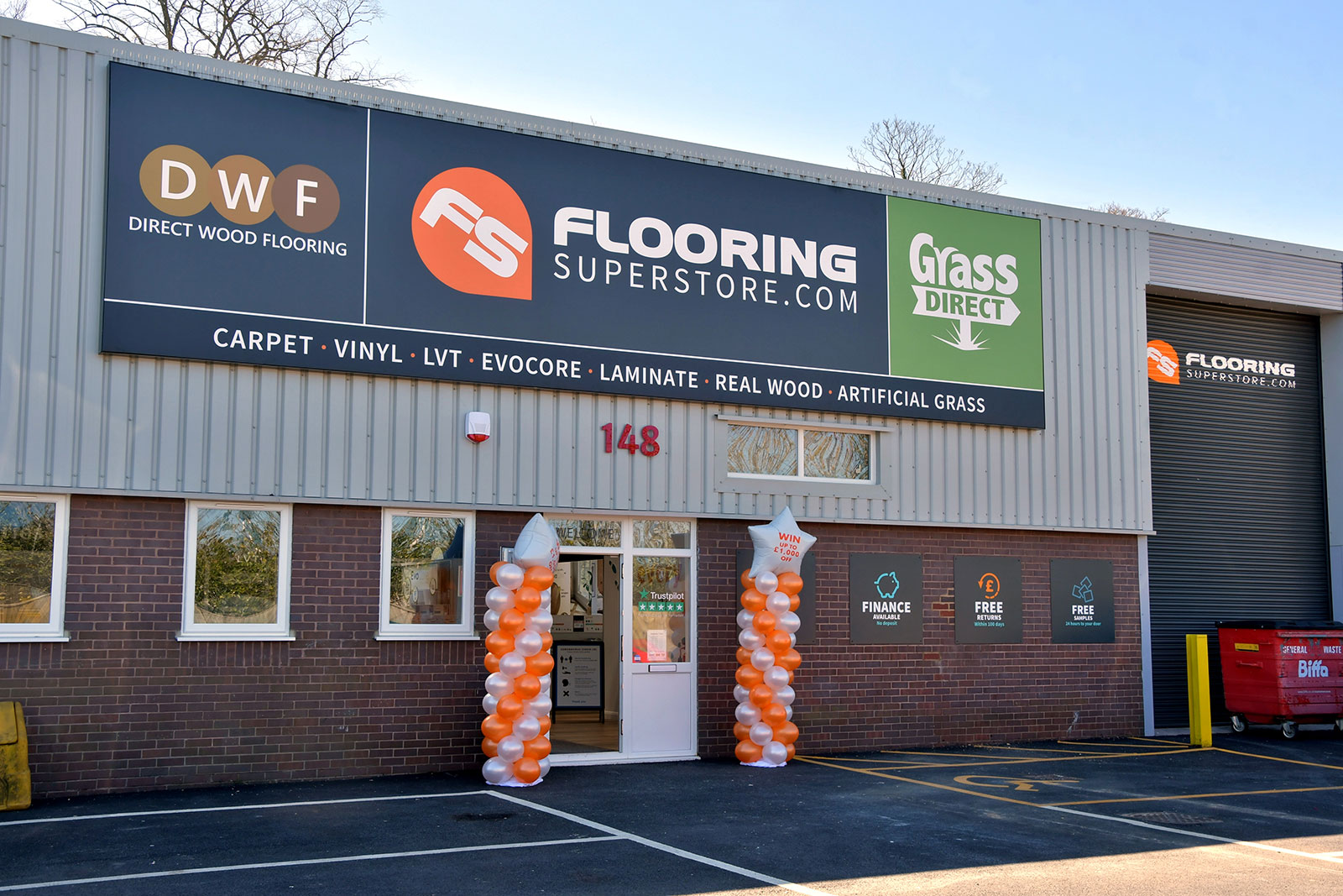 Direct Wood Flooring Basingstoke Outside