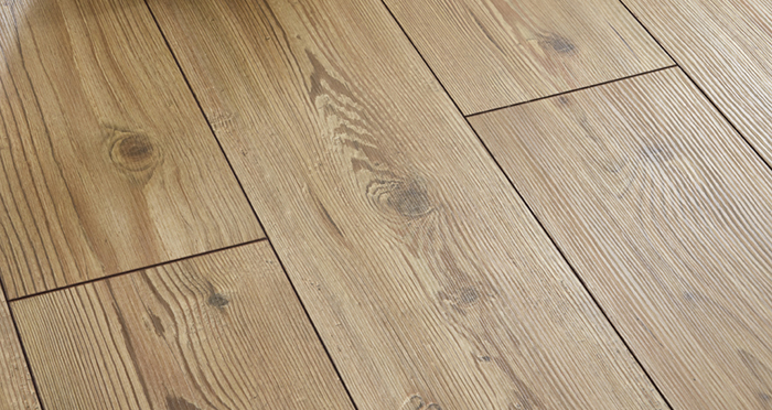 Verona - Golden Pine Laminate Flooring - Descriptive 2