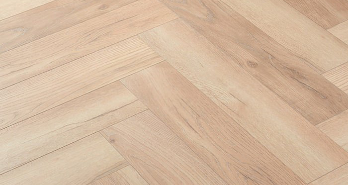 Herringbone - Elegant Oak Laminate Flooring - Descriptive 2