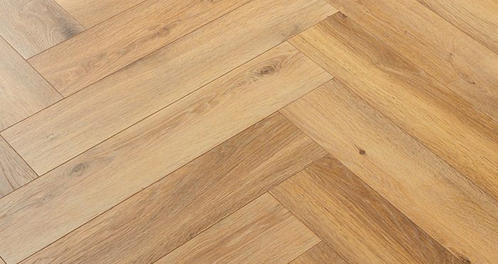 Herringbone - Bayside Oak Laminate Flooring - Descriptive 2