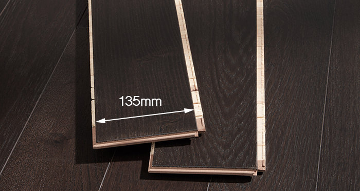 Kensington Espresso Oak Lacquered Engineered Wood Flooring - Descriptive 2