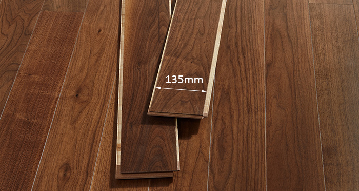 Salcombe Walnut Lacquered Engineered Wood Flooring - Descriptive 2