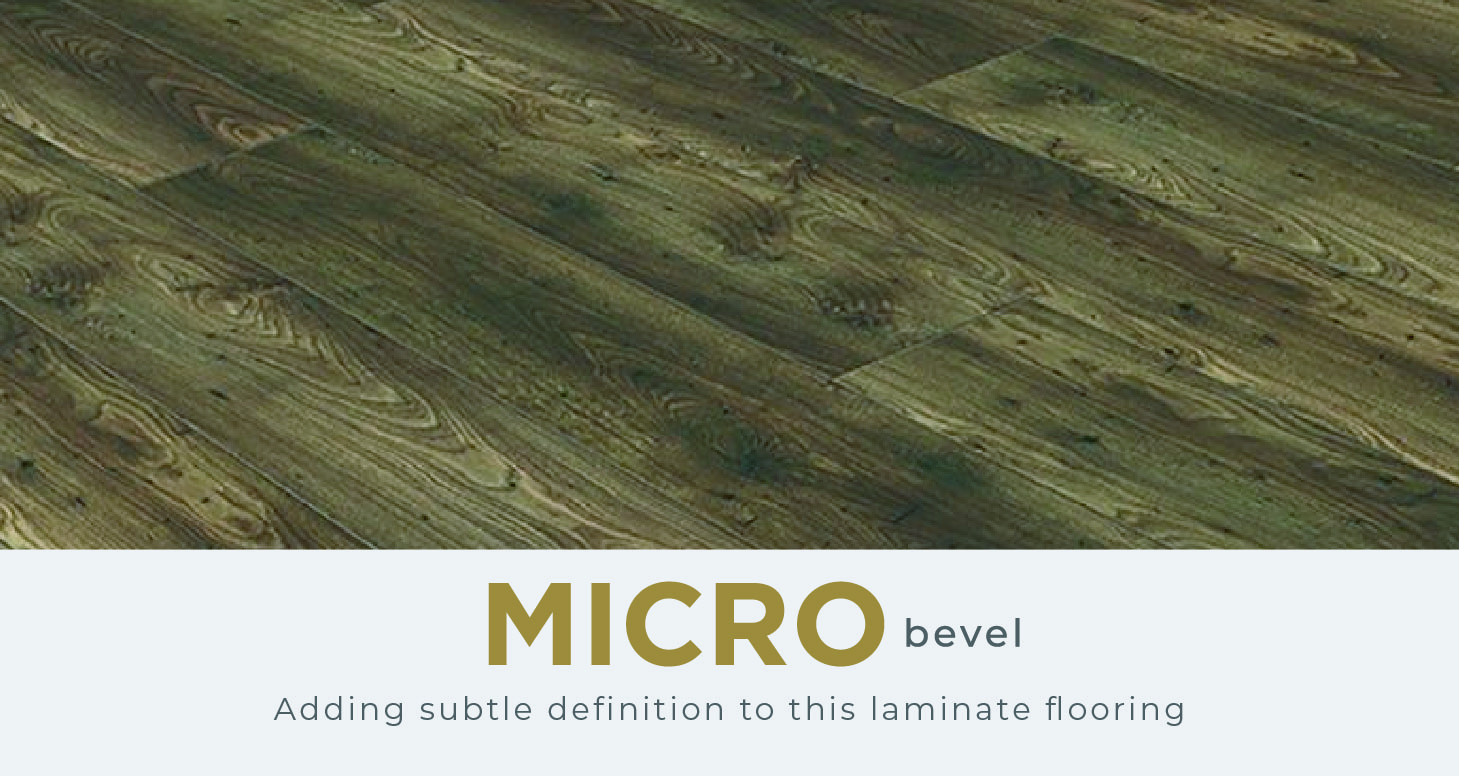 Chevron - Natural Oak Laminate Flooring - Descriptive 2