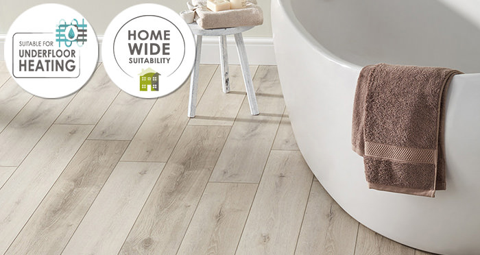 EvoCore Essentials Plus Herringbone - Natural Oak - Descriptive 1