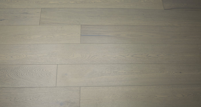 Apollo Grey Oak - Brushed & Oiled Oak Engineered Wood Flooring 20mm - Descriptive 3