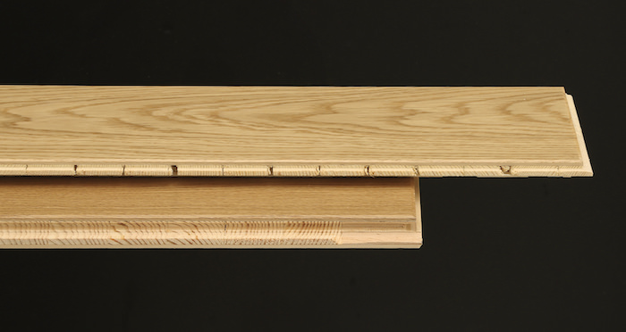 Kensington Oak Natural Lacquered Engineered Wood Flooring - Descriptive 1