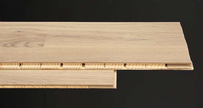 Boston Oak Polar White Lacquered Engineered Wood Flooring - Descriptive 1