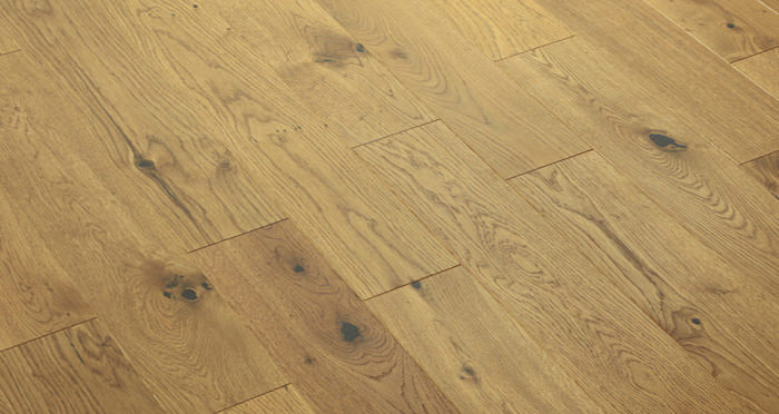 Carpenters Choice Oak 130mm Golden Smoked Engineered Wood Flooring - Descriptive 5