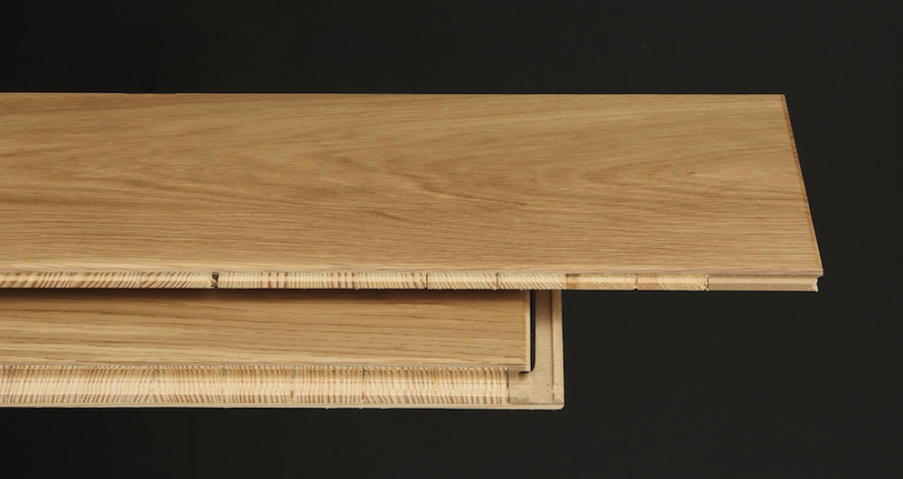 Knightsbridge Prime Oak Lacquered Engineered Wood Flooring - Descriptive 1