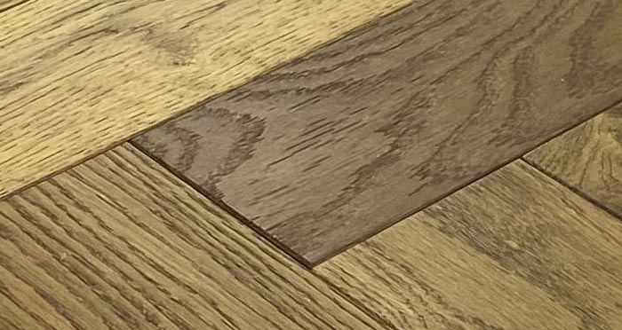 Trade Select Golden Brushed & Oiled Herringbone Engineered Wood Flooring - Descriptive 5