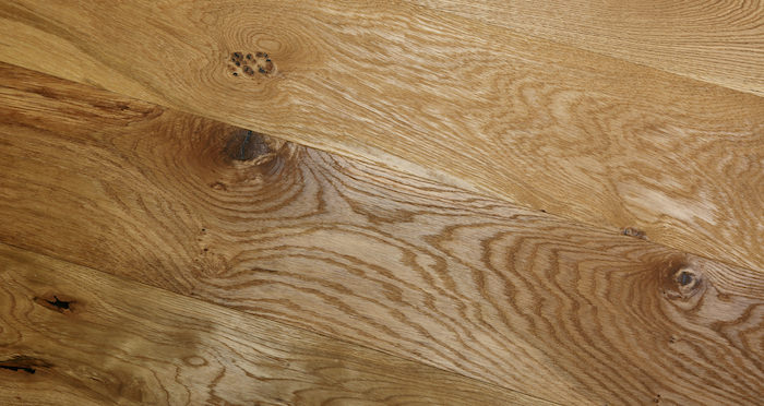Natural Click Oak Brushed & Oiled 186mm Engineered Wood Flooring - Descriptive 2