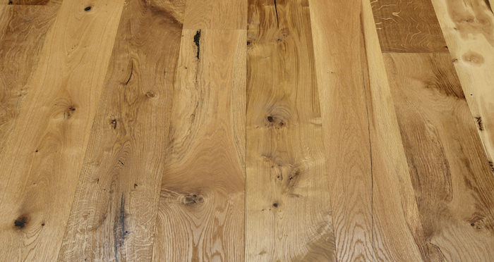 Natural Click Oak Brushed & Oiled 186mm Engineered Wood Flooring - Descriptive 3
