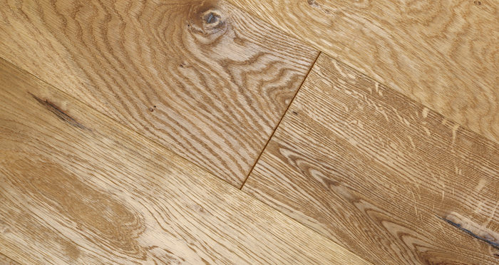 Natural Click Oak Brushed & Oiled 186mm Engineered Wood Flooring - Descriptive 4