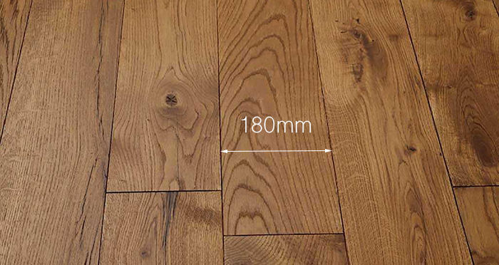 Luxury Cinnamon Oak Solid Wood Flooring - Descriptive 3
