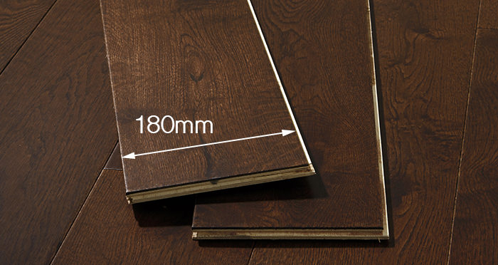 Manhattan Chocolate Oak Super Matt Lacquered Engineered Wood Flooring - Descriptive 3