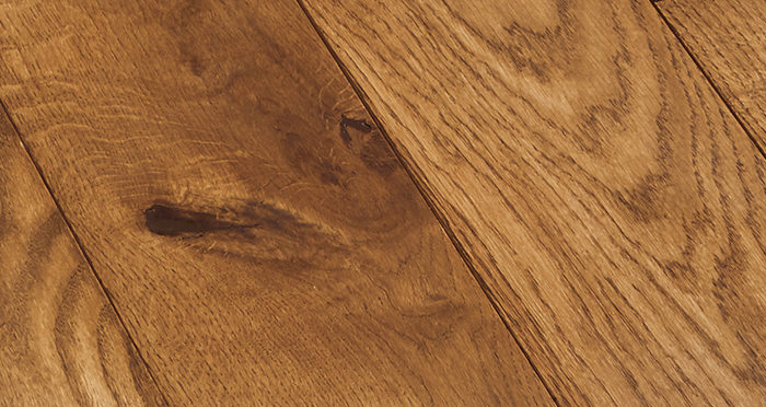 Deluxe Cinnamon Oak Solid Wood Flooring - Descriptive 2
