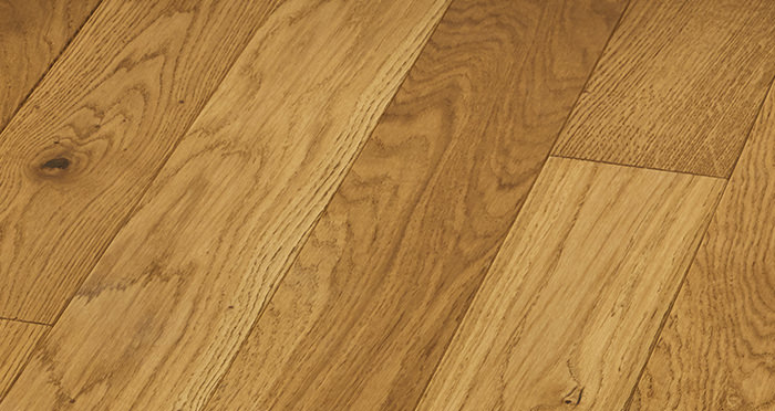 Elegant Golden Oak Brushed & Oiled Solid Wood Flooring - Descriptive 5