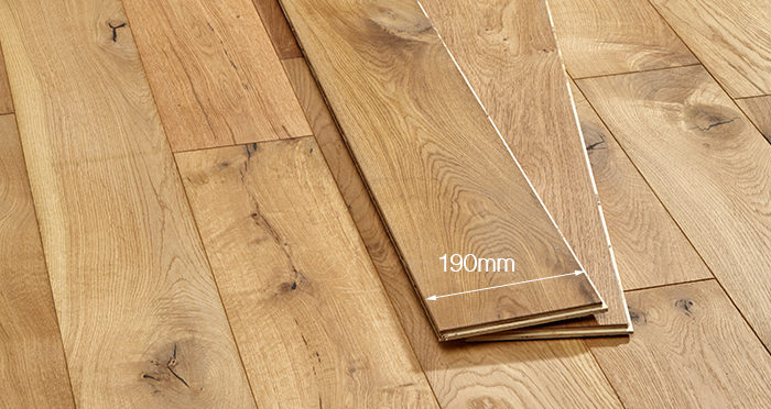 Manhattan Natural Oak Brushed & Oiled Engineered Wood Flooring - Descriptive 4