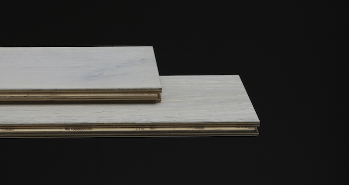 Frozen Oak Brushed & Lacquered Engineered Wood Flooring 150mm - Descriptive 1
