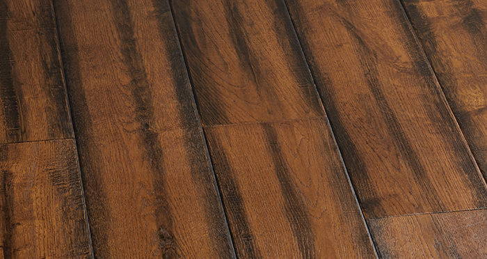 Bronzed Old French Oak Lacquered Engineered Wood Flooring - Descriptive 6