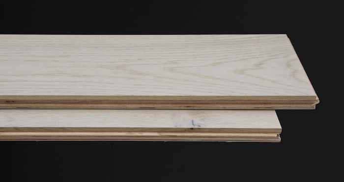 Porcelain Oak Lacquered Engineered Wood Flooring - Descriptive 1