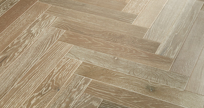 Branscombe Heritage Smoked Herringbone Oak Engineered Wood Flooring - Descriptive 3