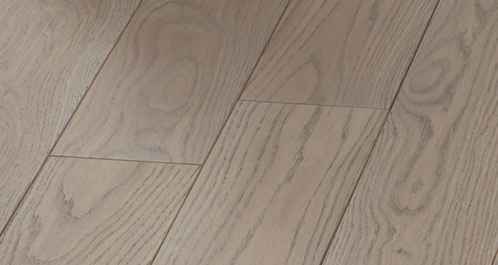 Elegant Silk Grey Oak Brushed & Oiled Solid Wood Flooring - Descriptive 4
