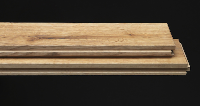 Natural Oak 90mm Brushed & Oiled Solid Wood Flooring - Descriptive 1