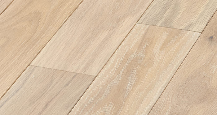 Elegant Frosted Oak Brushed & Oiled Solid Wood Flooring - Descriptive 4